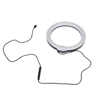 RGB LED selfie ring light on tripod