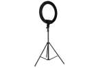 RGB LED selfie ring light on tripod 3 handles 6