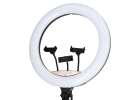 RGB LED selfie ring light on tripod 3 handles 8