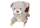 Rocking teddy bear plush rocker with soft seat 11