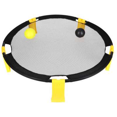Roundnet team arcade game set round net 2 balls