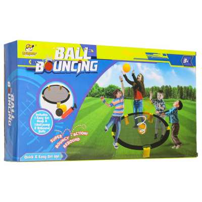 Roundnet team arcade game set round net 2 balls