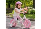 Rowerek biegowy Trike Fix Balance z dzwonkiem różowy 11