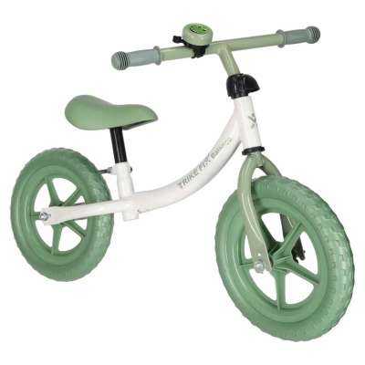 Rowerek biegowy Trike Fix Balance z dzwonkiem zielony