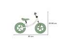 Rowerek biegowy Trike Fix Balance z dzwonkiem zielony 13
