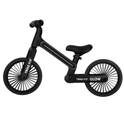 Rowerek biegowy Trike Fix Glow LED czarny