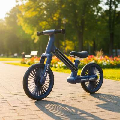 Rowerek biegowy Trike Fix Glow LED granatowy