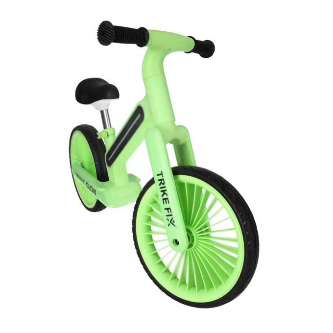 Rowerek biegowy Trike Fix Glow LED neon zielony