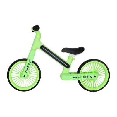 Rowerek biegowy Trike Fix Glow LED neon zielony