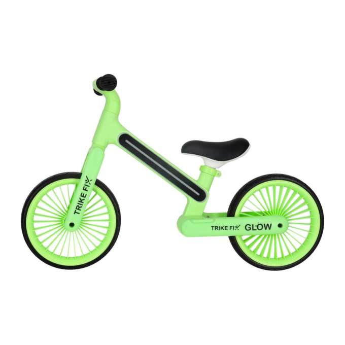 Rowerek biegowy Trike Fix Glow LED neon zielony