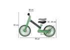 Rowerek biegowy Trike Fix Glow LED zielony 11
