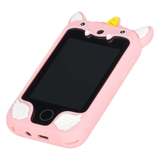 Smartphone for kids with camera 8GB card pink unicorn