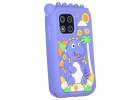 Smartphone for kids with camera 8GB memory card blue dinosaur 8