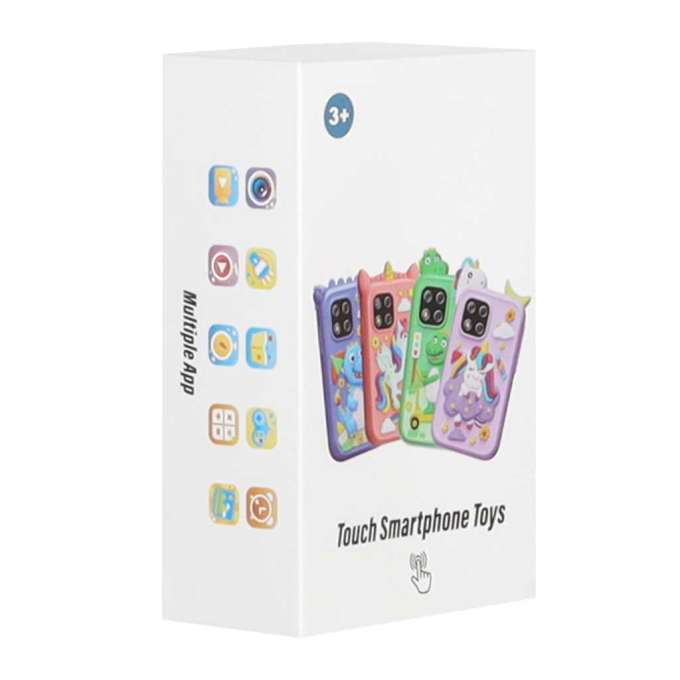 Smartphone for kids with camera 8GB memory card blue dinosaur
