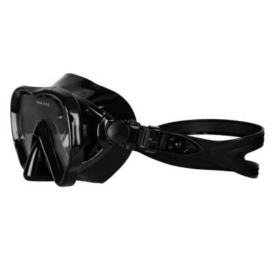 Snorkel mask goggles snorkel tube set black
