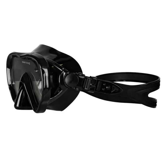 Snorkel mask goggles snorkel tube set black