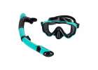 Snorkel mask goggles snorkel tube set blue-black 2