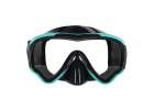 Snorkel mask goggles snorkel tube set blue-black 3