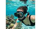 Snorkel mask goggles snorkel tube set blue-black 7