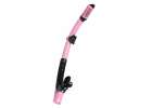 Snorkel mask goggles snorkel tube set pink and black 6