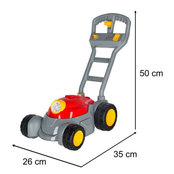 Soap bubble mower bubble machine liquid light sound