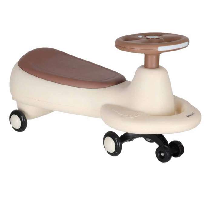 Swing Fix S5 LED Gravity Ride-On with Trailer Glowing Wheels and Music