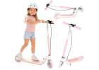 TRIKE FIX children's scooter two-wheel LED folding double brakes pink 1