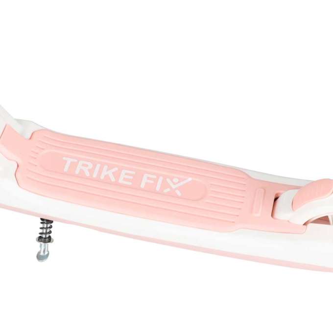 TRIKE FIX children's scooter two-wheel LED folding double brakes pink