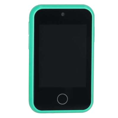 Telefon smartfon dla dzieci aparat kamera karta 8GB zielony dinozaur