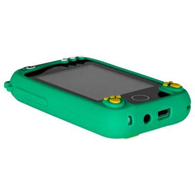 Telefon smartfon dla dzieci aparat kamera karta 8GB zielony dinozaur