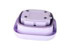 Travel automatic washing machine mini portable folding 8l purple 8