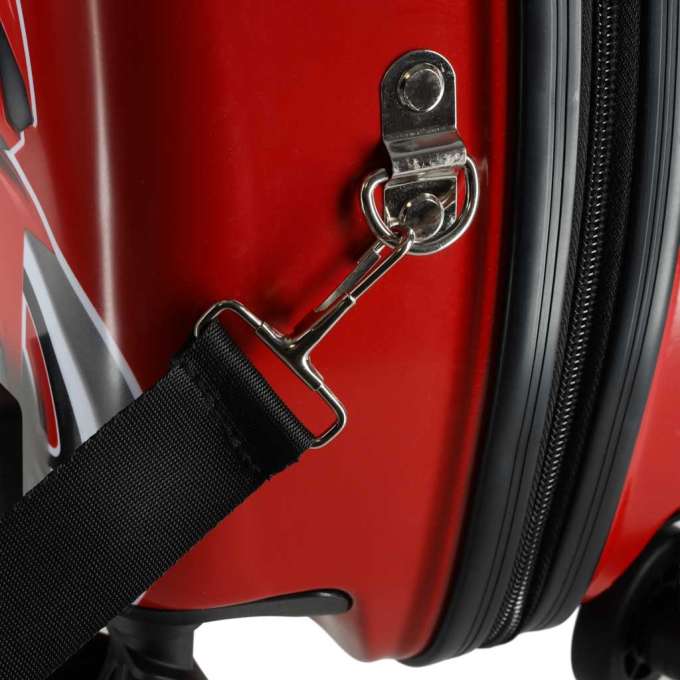 Travel suitcase for children on wheels hand luggage motorbike