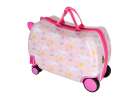 Travel suitcase for children on wheels hand luggage unicorn 2