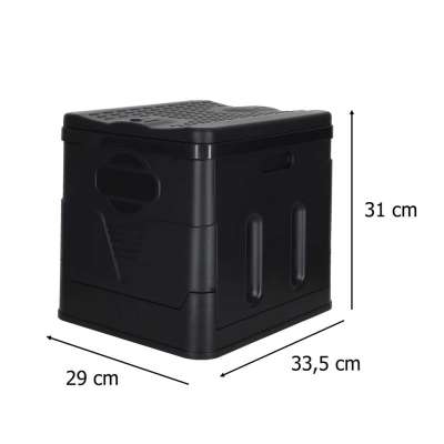 Travel toilet portable folding toilet waste bags 20l