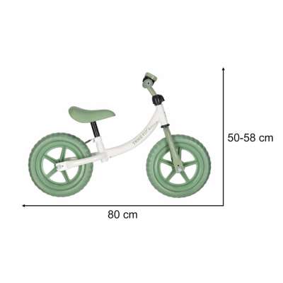 Trike Fix Balance cross-country bicycle with bell green