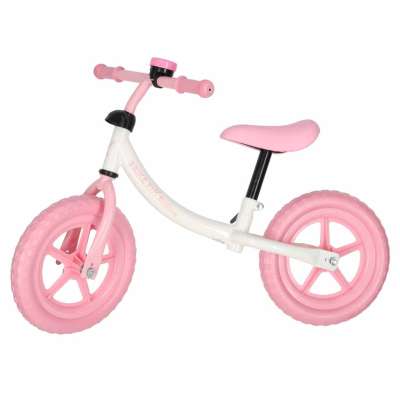 Trike Fix Balance cross-country bicycle with bell pink