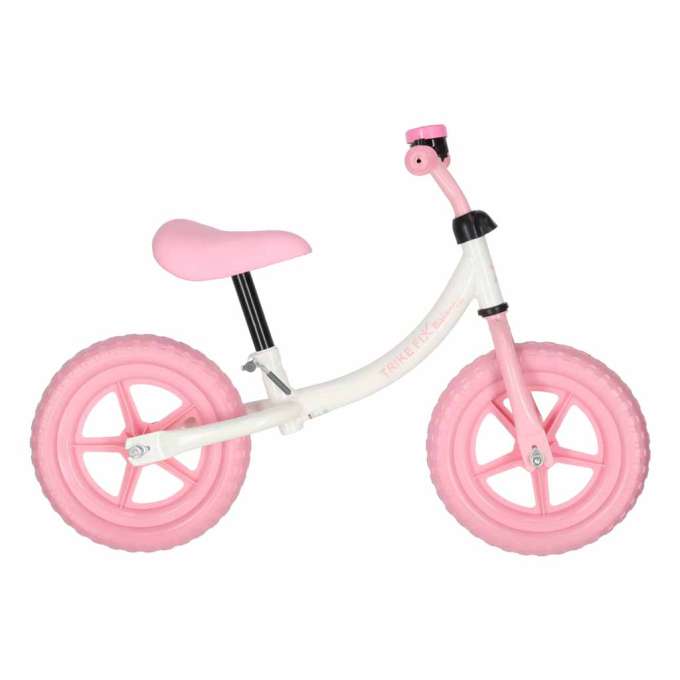 Trike Fix Balance cross-country bicycle with bell pink
