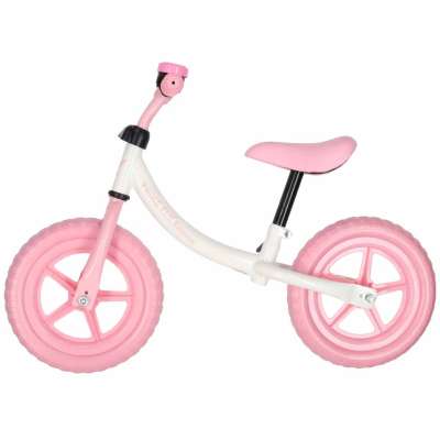 Trike Fix Balance cross-country bicycle with bell pink