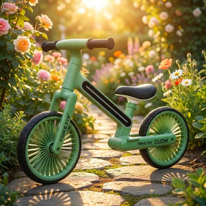 Trike Fix Glow cross-country bike LED green