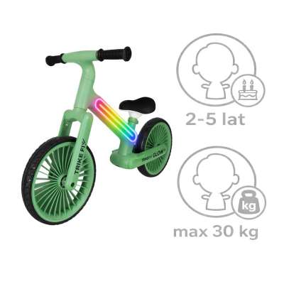 Trike Fix Glow cross-country bike LED green