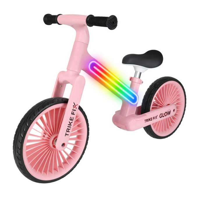 Trike Fix Glow cross-country bike LED pink
