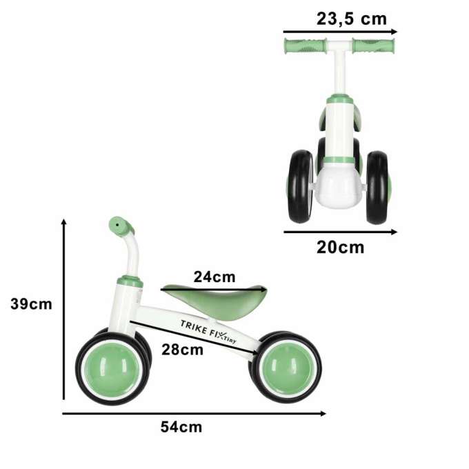 Trike Fix Tiny V2 cross-country bicycle bike rider green