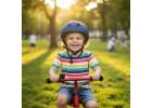 Trike Fix children's bike helmet adjustable LED M 55-58cm navy blue 6