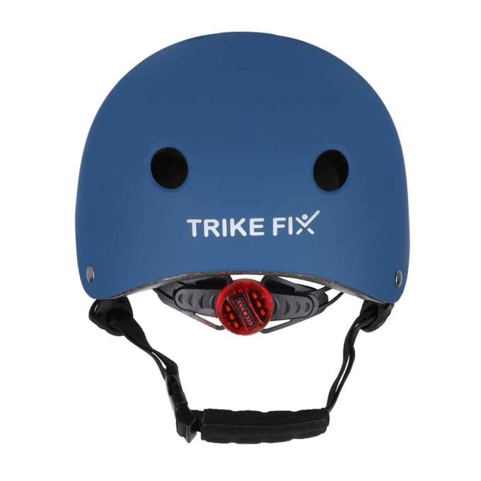Trike Fix children's bike helmet adjustable LED M 55-58cm navy blue