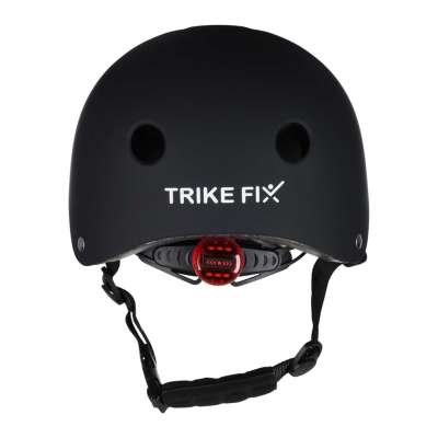 Trike Fix children's bike helmet adjustable LED S 48-54cm black