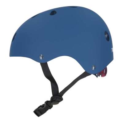 Trike Fix children's bike helmet adjustable LED S 48-54cm navy blue