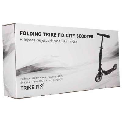 Trike Fix city scooter foldable 200mm wheels grey