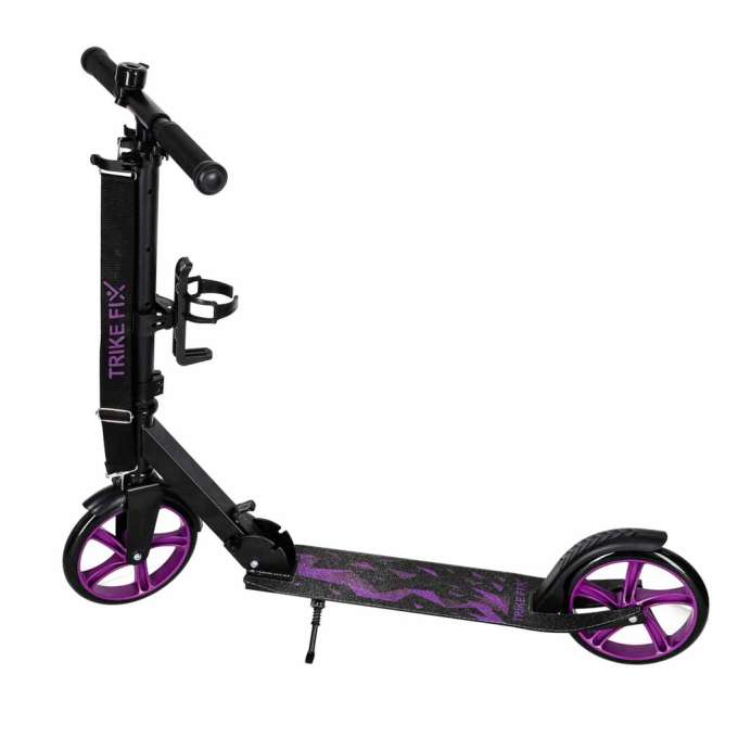 Trike Fix city scooter foldable 200mm wheels purple