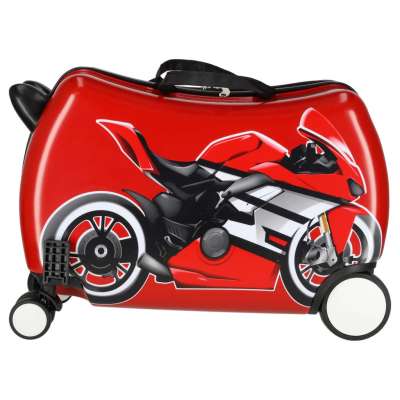 Walizka podróżna dla dzieci na kółkach bagaż podręczny motor