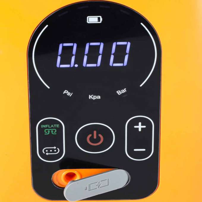 Wireless electric pump with rechargeable battery for SUP board Replaceable USB tips